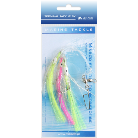 Mikado morský návazec octopus rig hair 7.5cm háčik: 2/0 1 ks