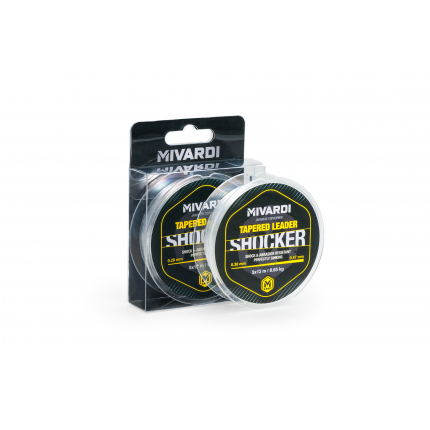 Mivardi Shocker Tapered Leader 0.28-0.57 mm 5x15 m