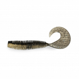 Haibo gumové nástrahy EASOO Grubs 7,5cm 18ks - Black&Silver