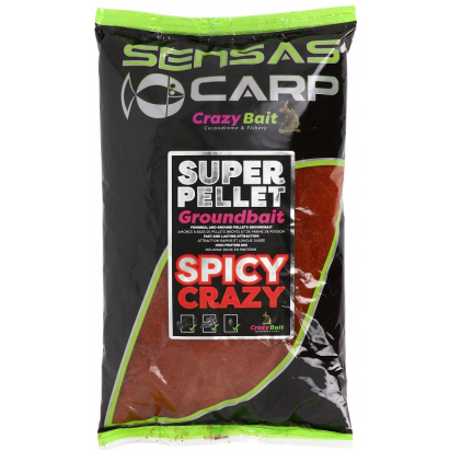 Sensas Kŕmenie Crazy Spicy korenia 1kg