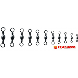 Trabucco obratlík Barrel Swivel 12ks | veľ.10 (16kg)
