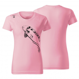 Giants fishing Tričko dámske ružové Plávajúci kapor|veľ. L