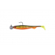 Bulk Loaded Slick Shad 13cm UV Natural Perch 4/0 15g 30ks