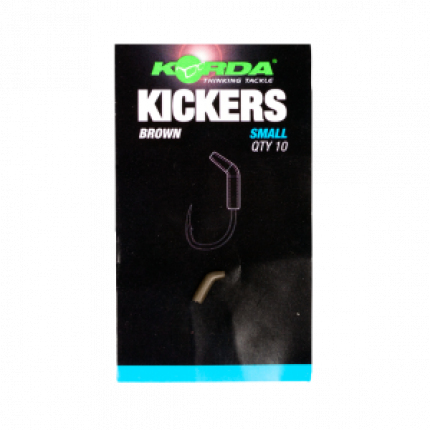 Korda rovnátko na háčik KICKERS - green -zelené 10ks