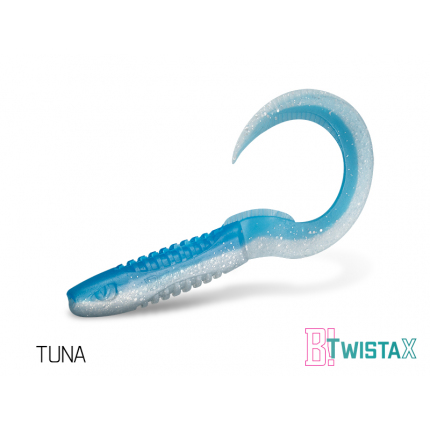 Umelá nástraha Delphin TwistaX Eeltail UVs / 5ks 15cm/GALAXY