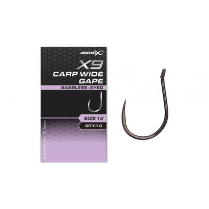 Matrix X9 - Carp Wide Gape Háčiky Matrix X9 - Carp Wide Gape Háčiky