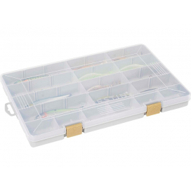 Westin Krabička W3 Tackle Box Grey / Clear 35,5 x 22,5 x 3,5 cm