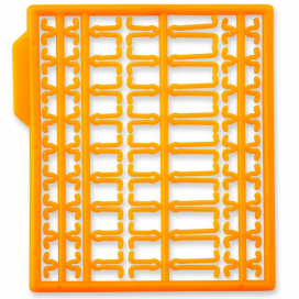 Anaconda zarážky Hair Extented Bait Stops oranžová 126ks