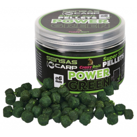 Sensas Pelety Super Soft Green cesnak 60g