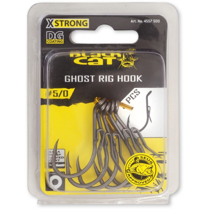 Black Cat háčik Ghost rig hook DG 5ks