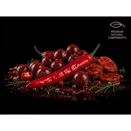 Delphin Boilies V Dipu BreaX HotHELL Robin Red Chilli Fr.Klobása 200 ml
