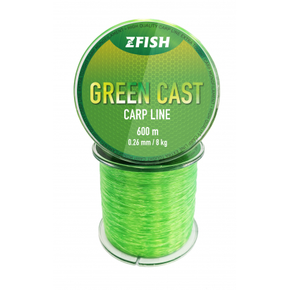 ZFISH Vlasec Green Cast Carp Line 600m ZFISH Vlasec Green Cast Carp Line 600m
