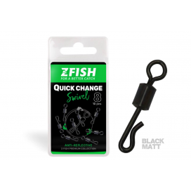 Zfish Obratlík Quick Change Swivel Matt 10 ks Zfish Obratlík Quick Change Swivel Matt 10 ks
