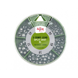 Sada broků 5 Lead Split Shot - 120 g/ vel.XL