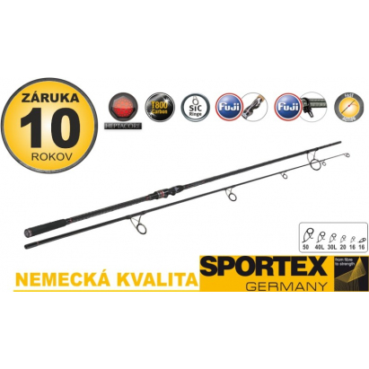 Sportex Kaprový prút Revolt Carp 2-diel 396cm / 3,75lbs