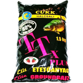 CUKK TTX s kukuričnou zmesou (80%) / 1,5kg Jahodová príchuť