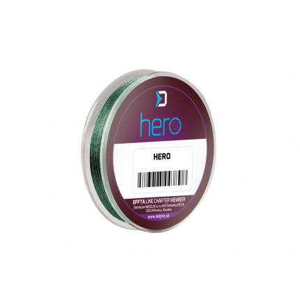 Delphin Šnúra Hero 8 Zelená 0,16mm 10,50kg 15m