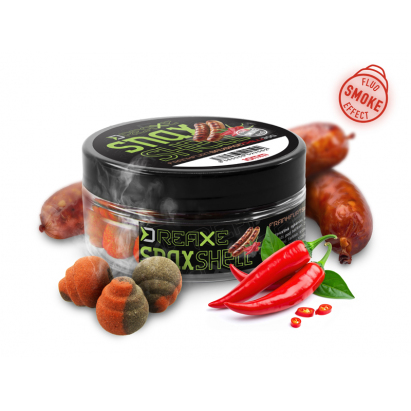 Nástraha D SNAX SHELL 10mm/30g - Frankfurtská klobása-Chilli /wafters/rozpustné Nástraha D SNAX SHELL 10mm/30g - Frankfurtská klobása-Chilli /wafters/rozpustné