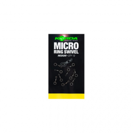 Korda Otočný Obratlík S Krúžkom Micro Rig Ring Swivel Medium