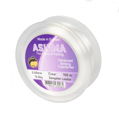 Ashima vlasce, šnúry - Gangster Fluorocarbon shock leader 0,50mm 100m číry Ashima vlasce, šnúry - Gangster Fluorocarbon shock leader 0,50mm 100m číry