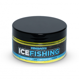 Mikbaits ICE FISHING range - Sypký fluo dip Sýr 100ml