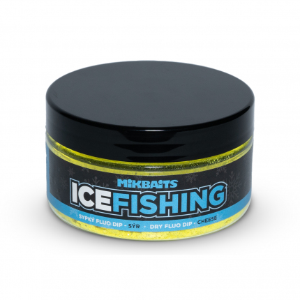 Mikbaits ICE FISHING range - Sypký fluo dip Syr 100ml