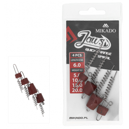 Mikado Vrut Na Nástrahy Jaws Quick Change Spiral Mix 4 Ks