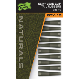 Fox Převleky Naturals Slik Lead Clips Tail Rubbers Size 7