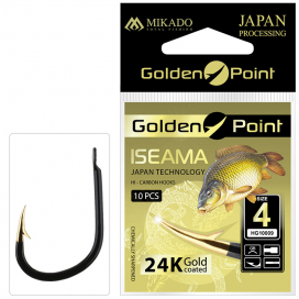 Mikado háčik golden point iseama veľ. 8 gb 10 ks Mikado háčik golden point iseama veľ. 8 gb 10 ks