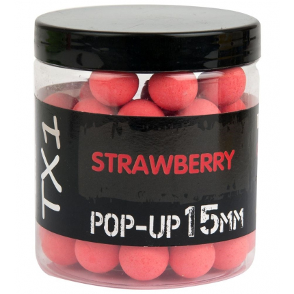 Shimano Plovoucí Boilie TX1 Pop Up Strawberry Fluoro Red