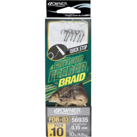 náväzec Owner FDB-03, háčik č.14, šnúrka 0.12mm (6ks) náväzec Owner FDB-03, háčik č.14, šnúrka 0.12mm (6ks)