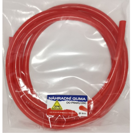 guma do praku guľatá, priemer 8mm dostrel 100m (2m)