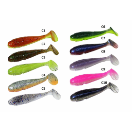 Zfish Gumová Nástraha Worm Shad 9,5cm 4ks
