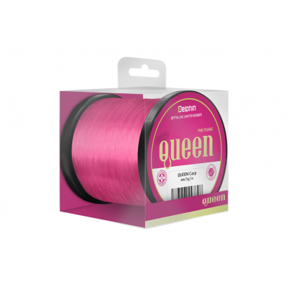 Delphin QUEEN Carp / ružový 0,35mm 9,1kg 1100m