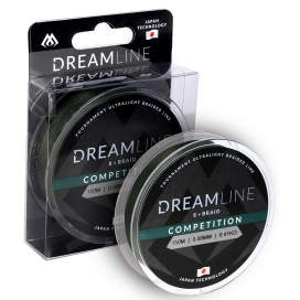 Mikado pletená šnúra dreamline competition 0.08mm/6.91kg/150m zelená 1 cievka