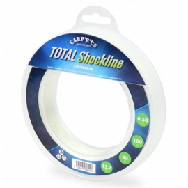 Carp´R´Us Šokový Vlasec Total Shock Line Clear 100 m Priemer 0,40 mm Nosnosť 8,9 kg