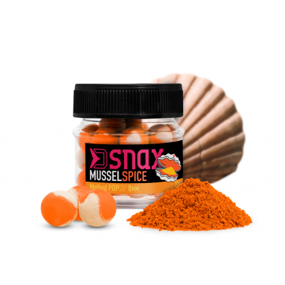 Nástraha D SNAX POP 12mm/20g - Mušle-Koření