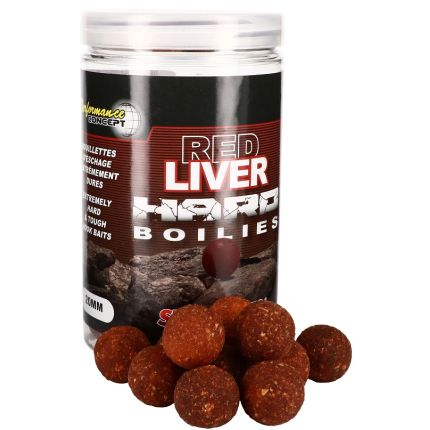 Starbaits Boilies Red Liver Hard Boilies 200g