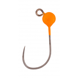 MikadoJIGOVÉ HLAVIČKY WOLFRAM - M-Craft - 0.5 g - 3.5 mm/4- UV ORANŽOVÁ - 3 ks