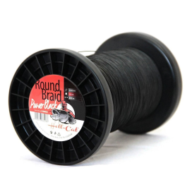 Hell-Cat Splietaná šnúra Round Braid Power Black 1000m|0,50mm (57,5kg)