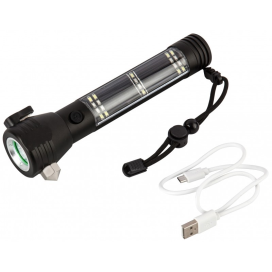 JAF Capture - Multifunkčný Svietidlo Solar Power Flashlight (526)