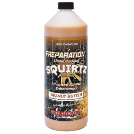 Starbaits Booster PREP X SQUIRTZ PEANUT BUTTER 1L