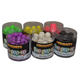 Akcia Mikbaits Boilies Pop Up Fluo 250ml
