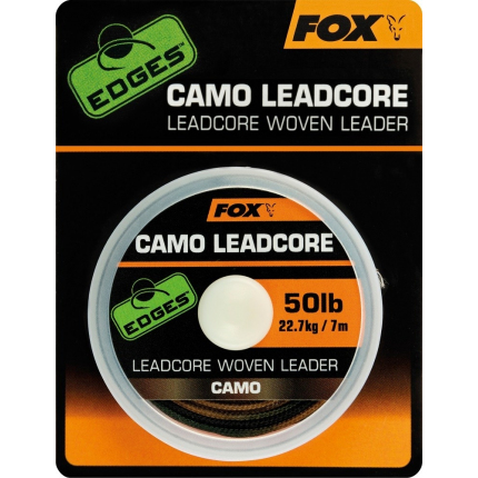 Fox Šnúrka Edges Camo Leadcore 50lb 25m