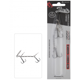 Mikado stinger jaws double evo stinger 25kg trojháčiky veľ. 1/0 1 ks