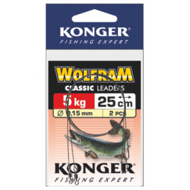 Konger Volfrámové lanko 2ks 25cm / 5kg