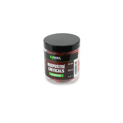 Nikl Rozpustné Criticals Boilie Strawberry 250 ml