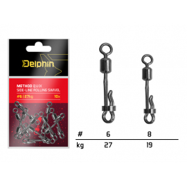 Delphin Obratlík Rýchloobratlík S Poistkou Method QuiX 10 ks #8/19kg