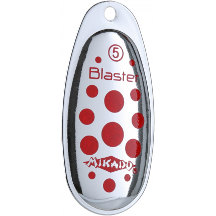 Mikado trblietka blaster veľ. 4 strieborná /10 1 ks
