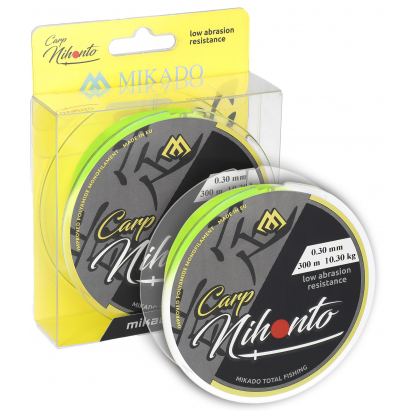 Mikado vlasec nihonto carp 0.25 mm/7.30kg/300m fluo/žltá 1 ks